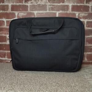 BAGSMART 17.3 Inch Expandable Laptop Briefcase Messenger Bag Black